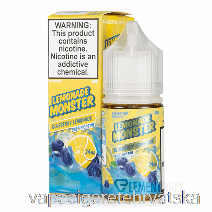 Vape Hrvatska Limunada Od Borovnice - Limunada Monster Soli - 30ml 48mg